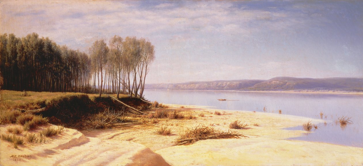 ವೋಲ್ಗಾದಲ್ಲಿ, 1880 ಟರ್ಕಿ by Mikhail Konstantinovich Klodt