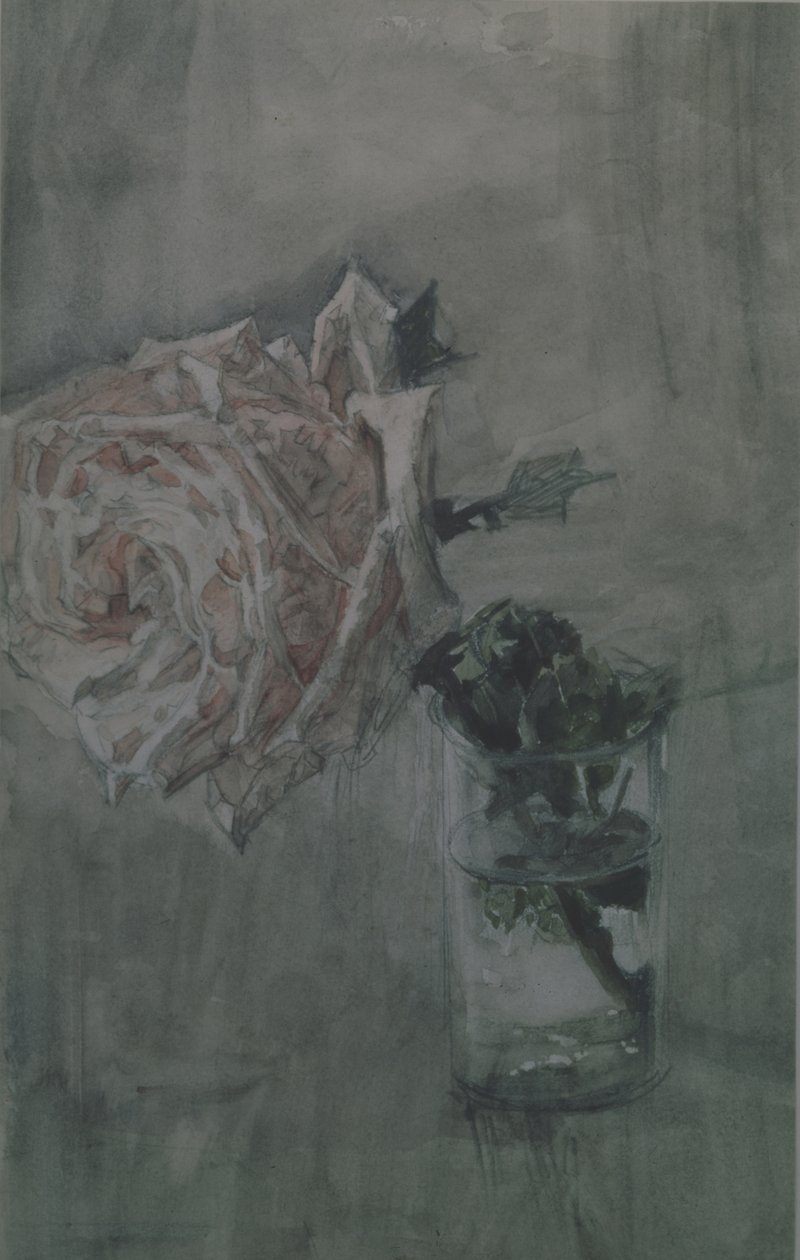 bir gül by Mikhail Aleksandrovich Vrubel