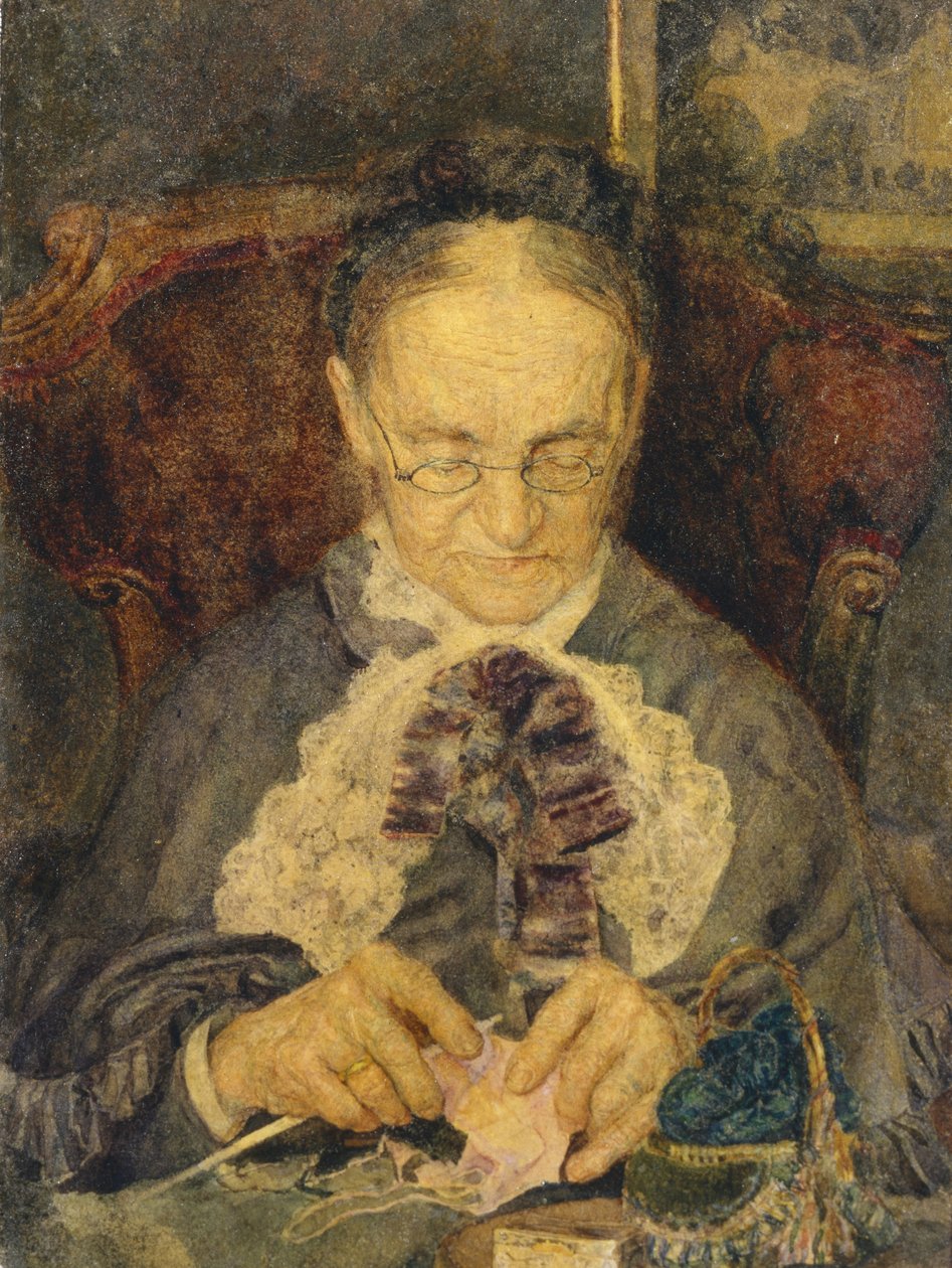 Büyükanne Knorre örgü, 1883 by Mikhail Aleksandrovich Vrubel