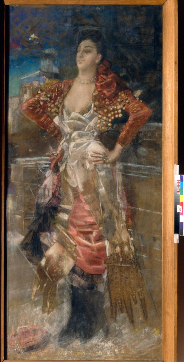 La Belle Otero (1868-1965) olarak bilinen dansçı ve aktris Caroline (Carolina) Otero