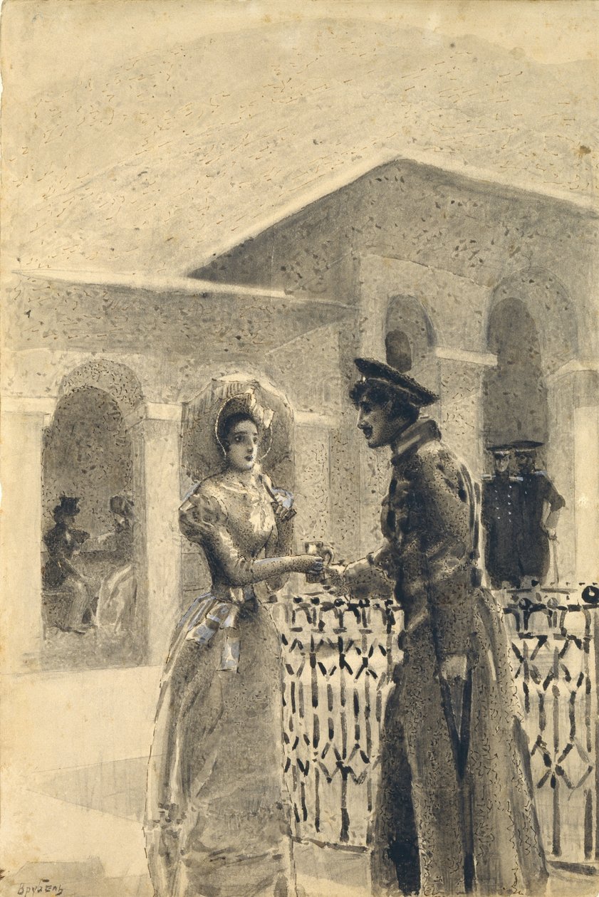 Prenses Mary ve Grushnitsky. Mihail Lermontov