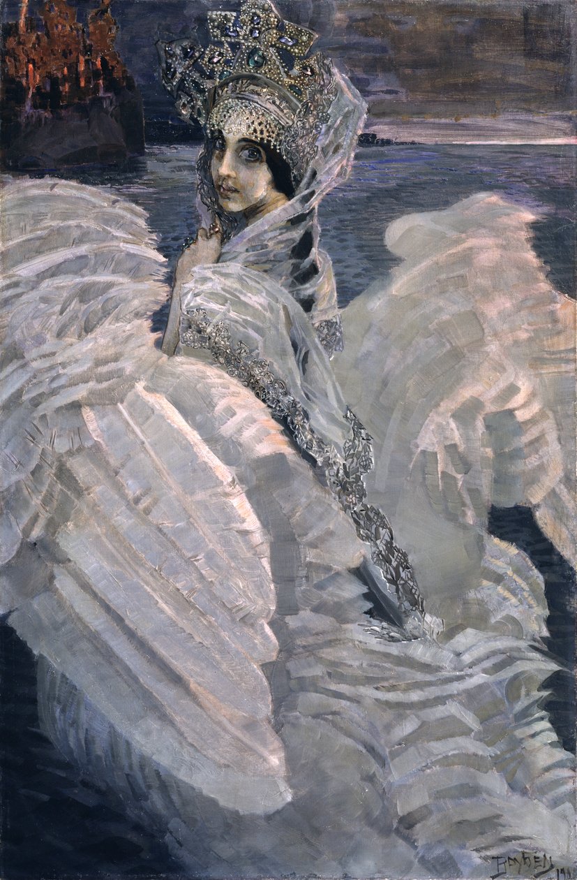 Prenses Kuğu, 1900 by Mikhail Aleksandrovich Vrubel