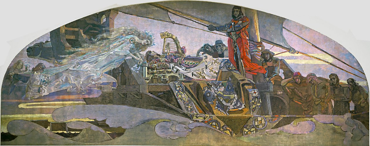 Rüya Prensesi Uzaktaki Prenses, 1896 by Mikhail Aleksandrovich Vrubel