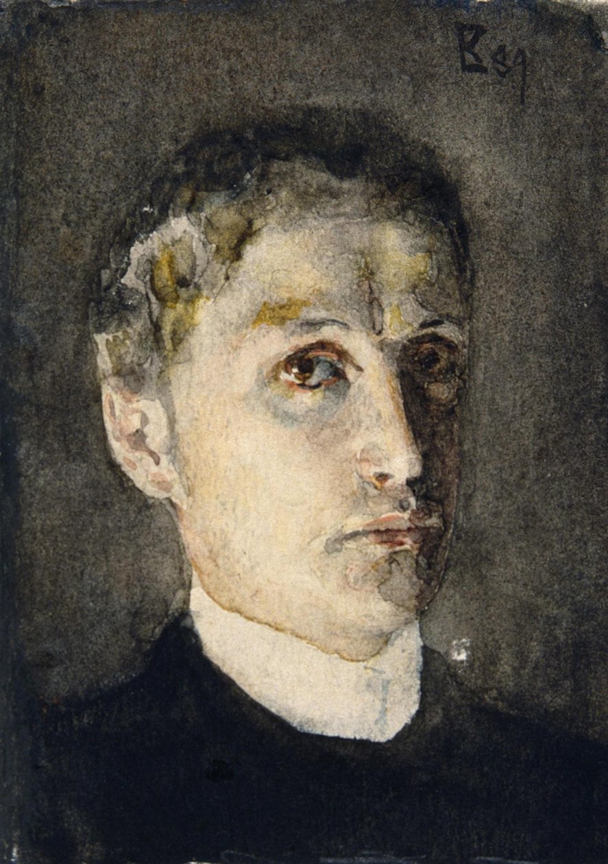 Otoportre, 1889 by Mikhail Aleksandrovich Vrubel