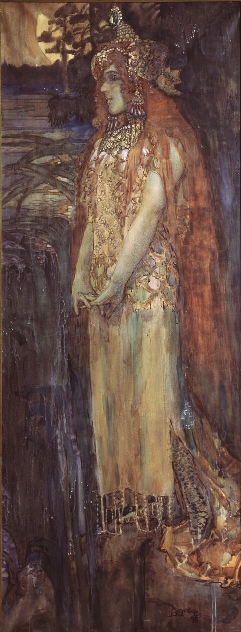 Şarkıcı Nadezhda Zabela-Vrubel, N. Rimsky-Korsakov
