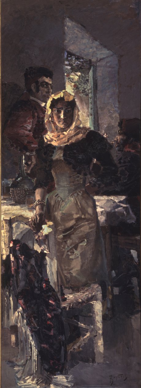 İspanya, 1894 by Mikhail Aleksandrovich Vrubel