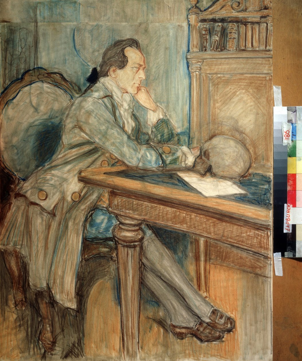 Johann Wolfgang von Goethe (1749-1832), 27 Mart 1784