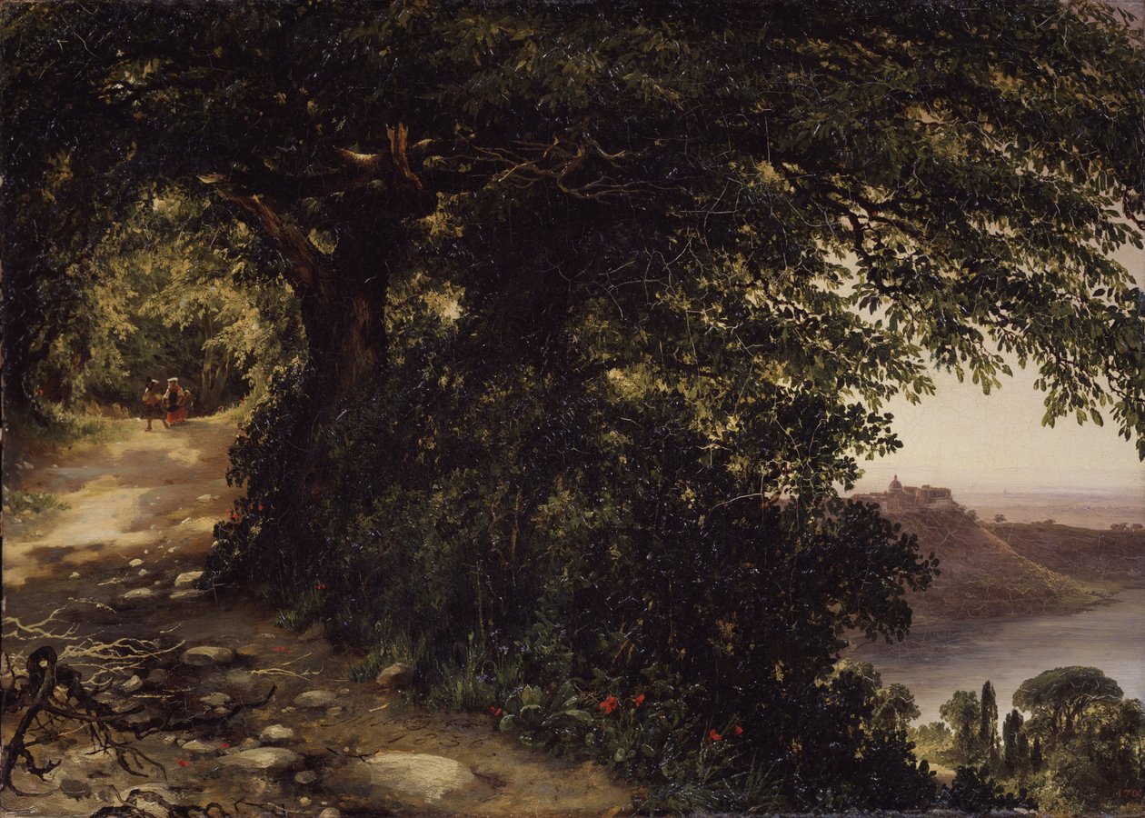 Roma yakınlarındaki Castel Gandolfo