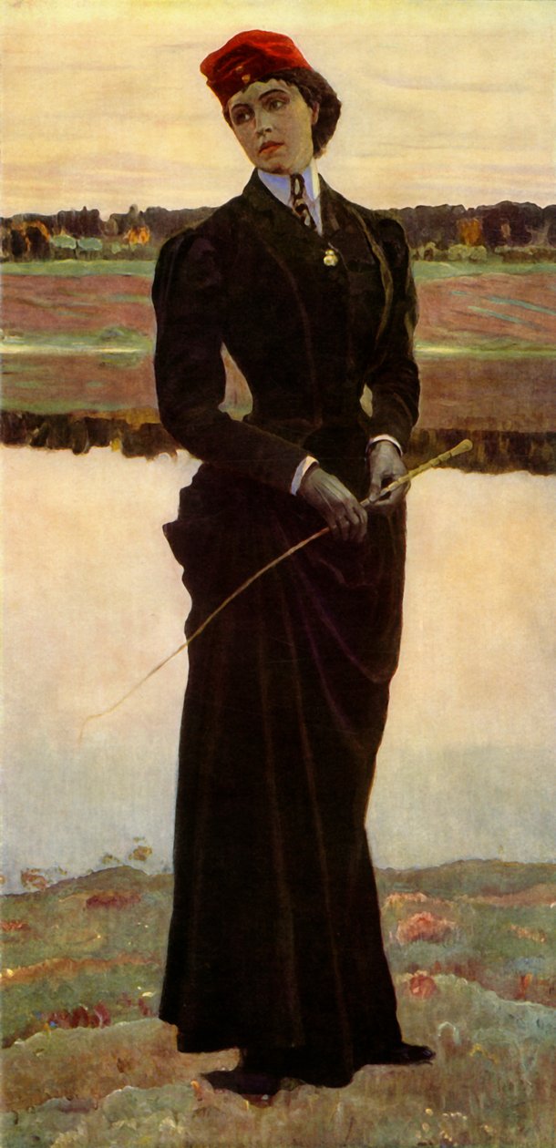 Sanatçı Kızı Olga Mikhailovna Nesterova-Schretera