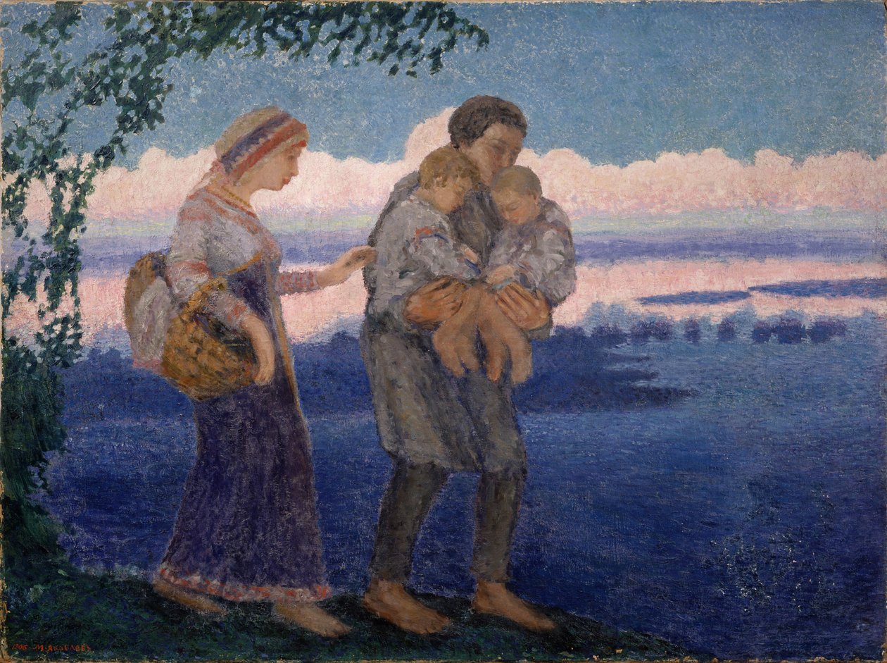 Akşam eve dönüş, 1906 by Mikhail Nikolayevich Yakovlev
