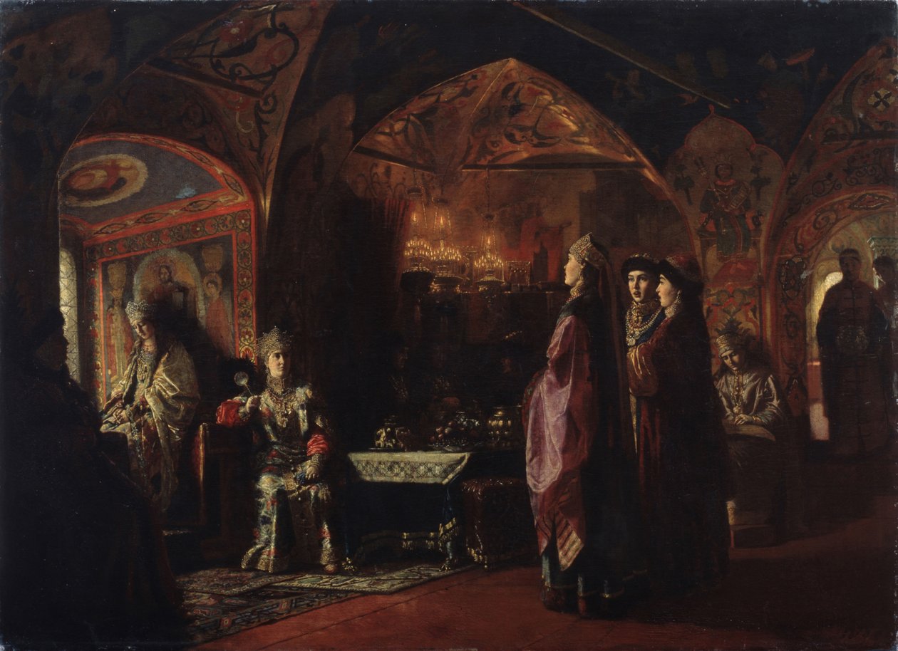 Prenses Konutu, 1878 by Mikhail Petrovich Klodt Baron