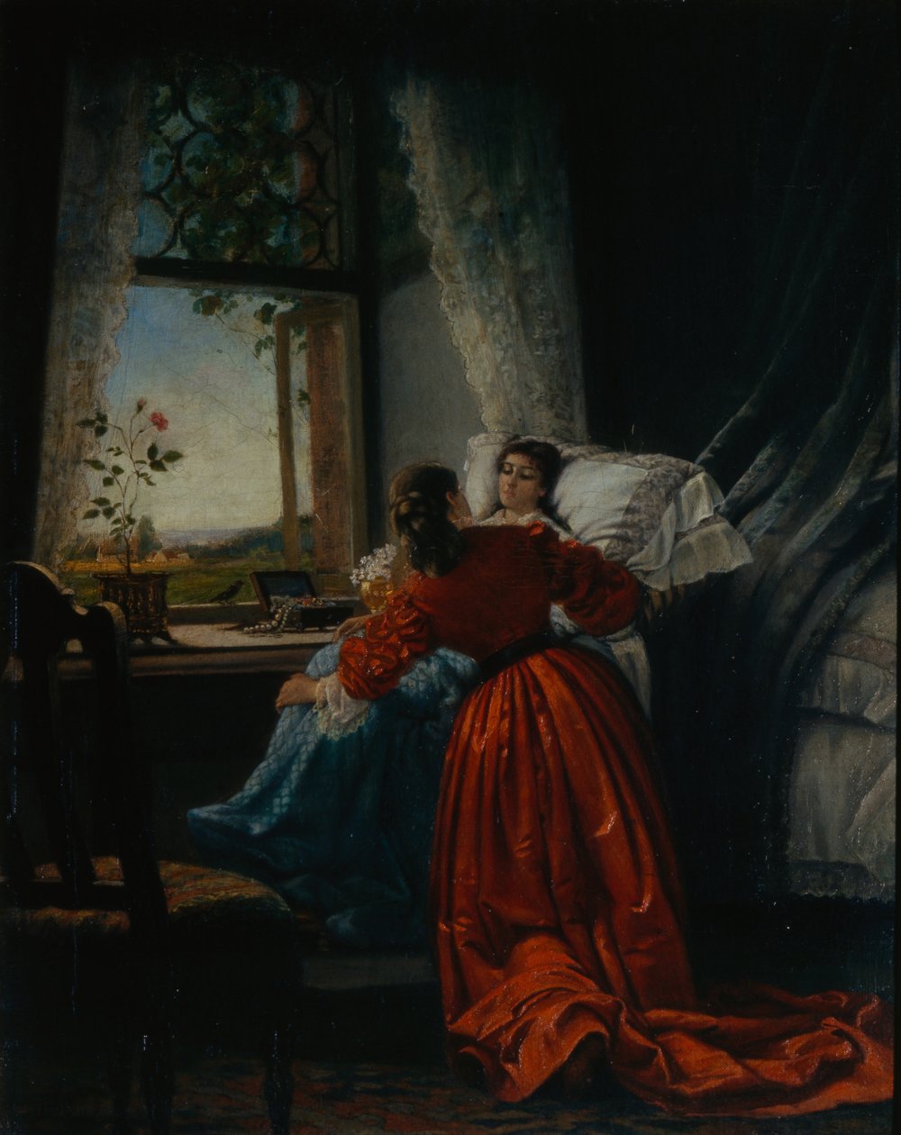 Hasta Ziyareti, 1885 by Mikhail Petrovich Klodt Baron