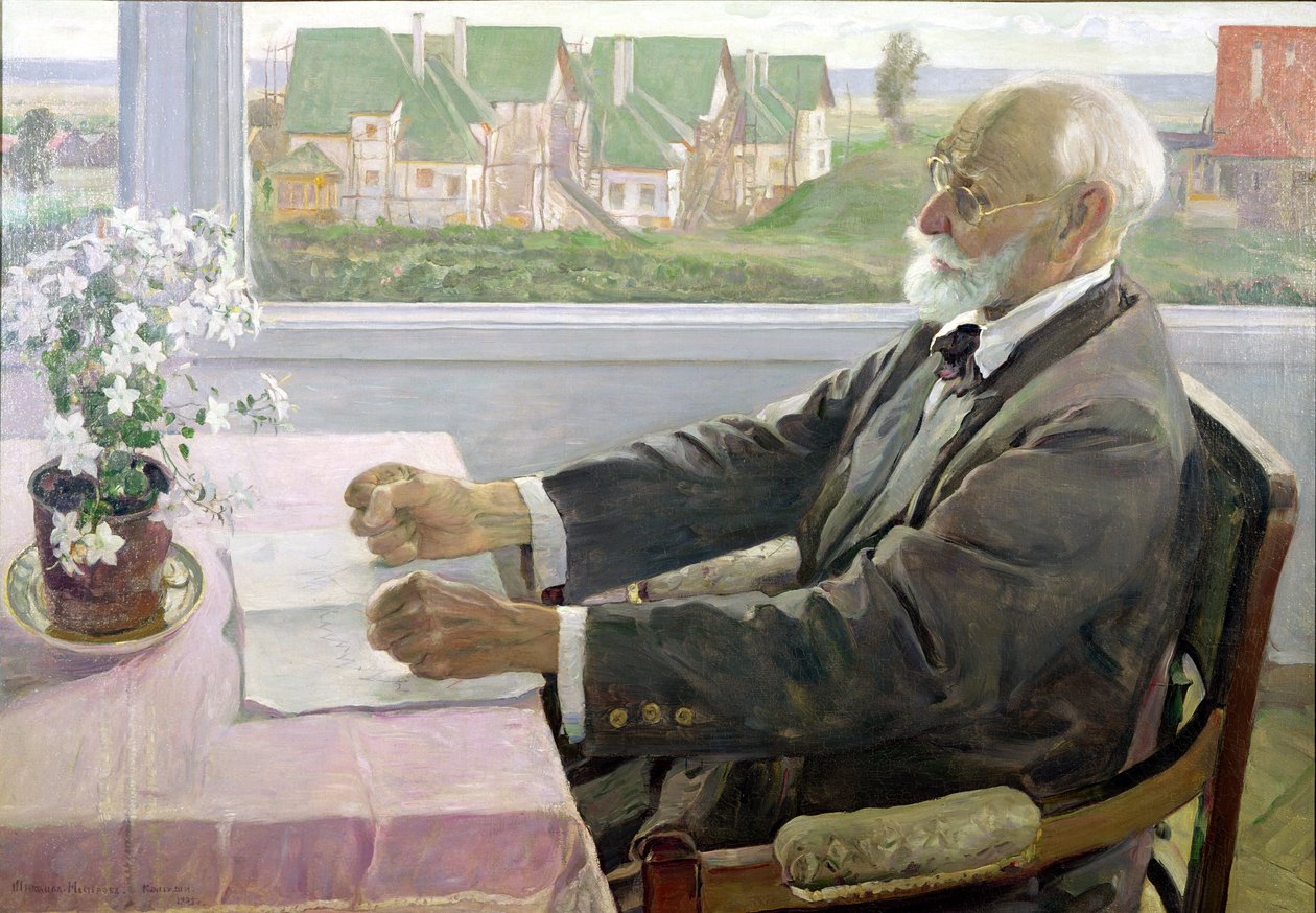 Ivan Petrovich Pavlov (1849-1936), St. Petersburg yakınlarındaki Koltushy