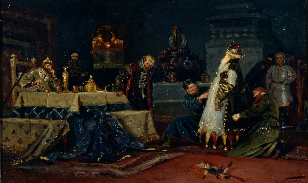 Aptallar ceketi. Boyar Druzhina Andreyevich Morozov, Korkunç İvan