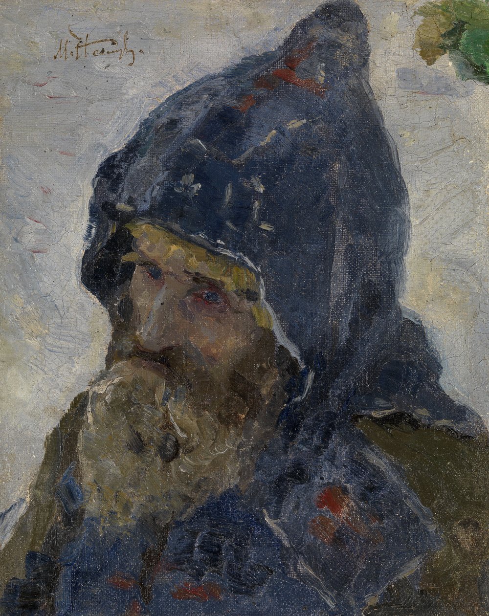 Radonezh Aziz Sergius by Mikhail Vasilievich Nesterov