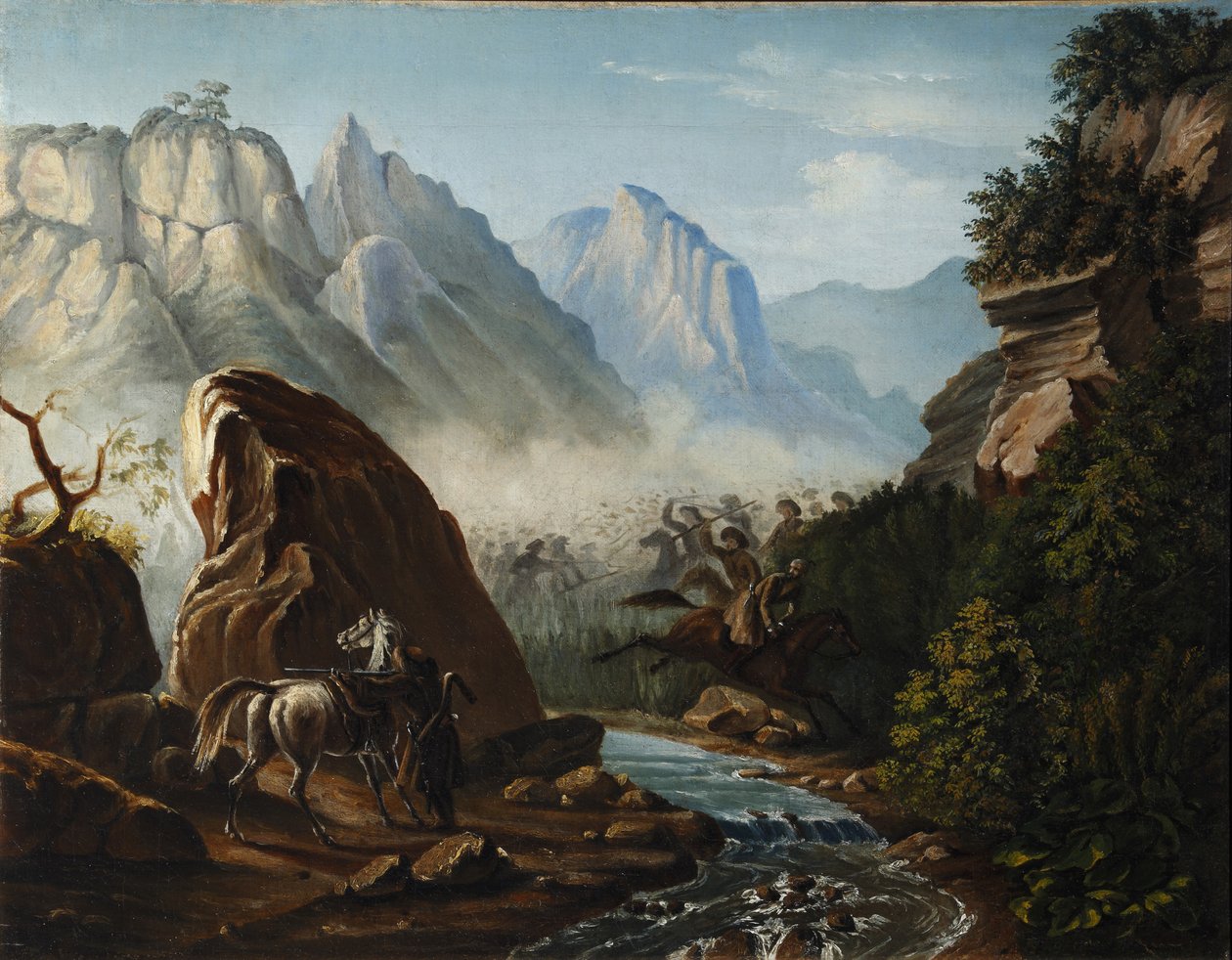 Dağıstan dağlarında çatışma, 1840-1841 by Mikhail Yuryevich Lermontov