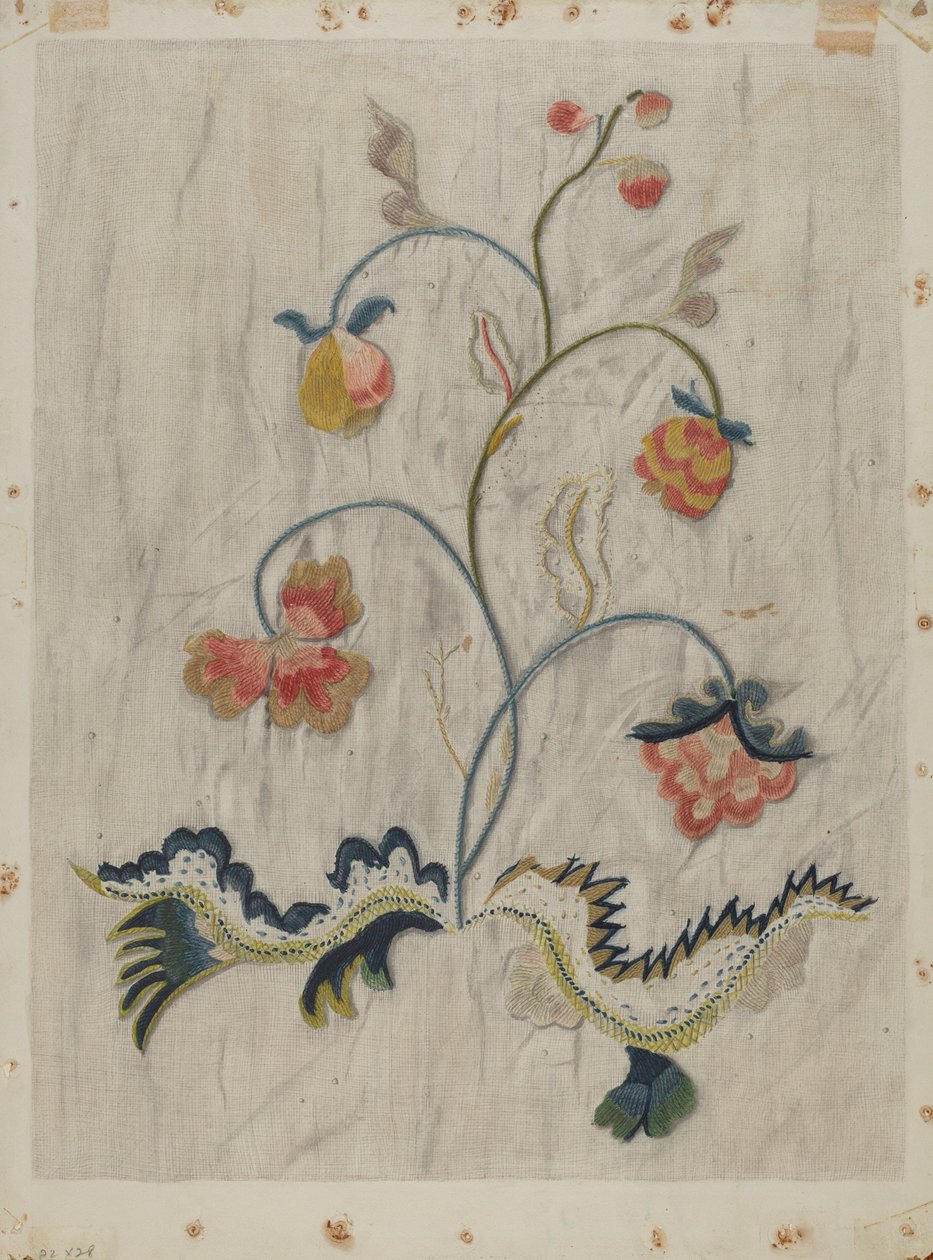 Yatak Örtüsü Detayı by Mildred E. Bent