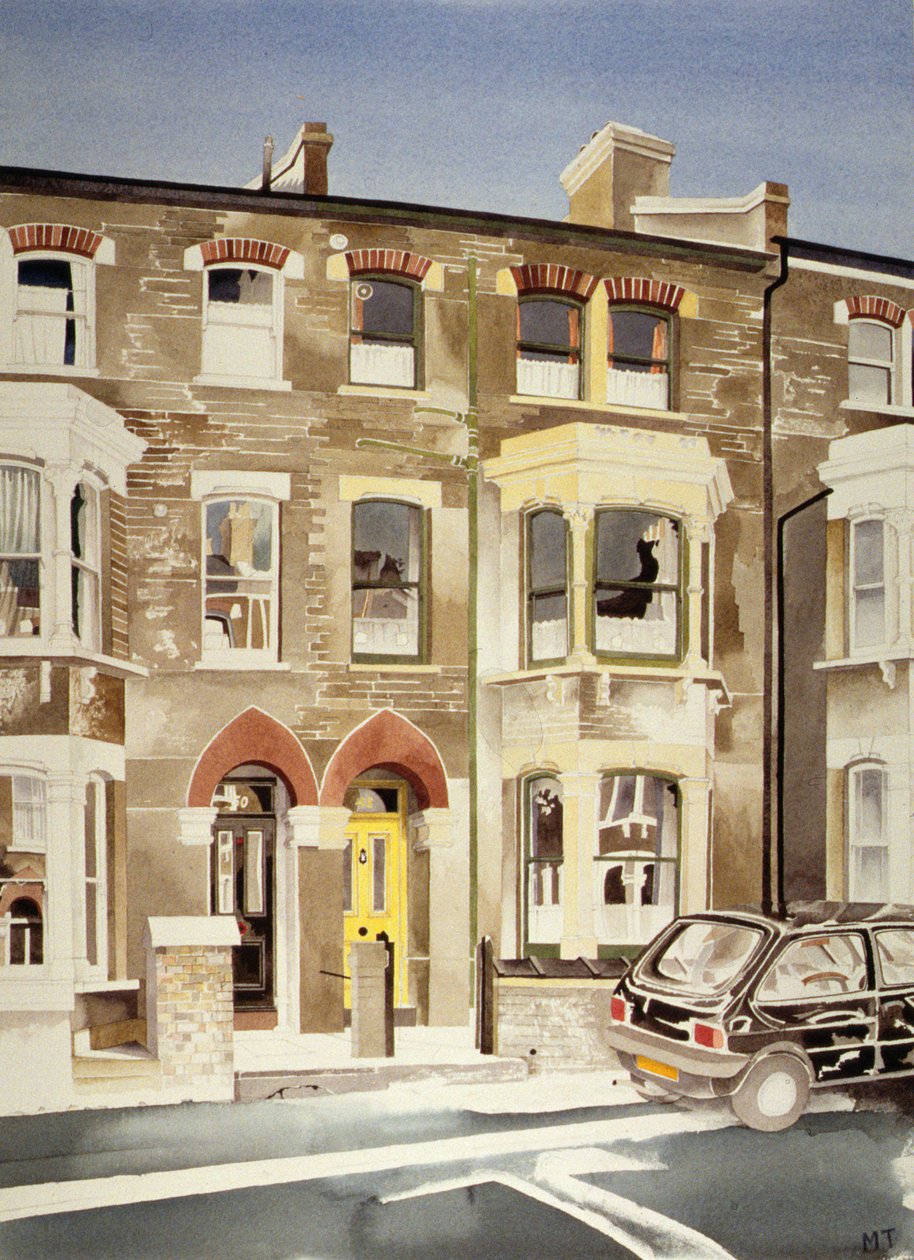 48 Numaranın Net Portresi, 1997 (kağıt üzerinde wc) by Miles Contemporary Artist Thistlethwaite