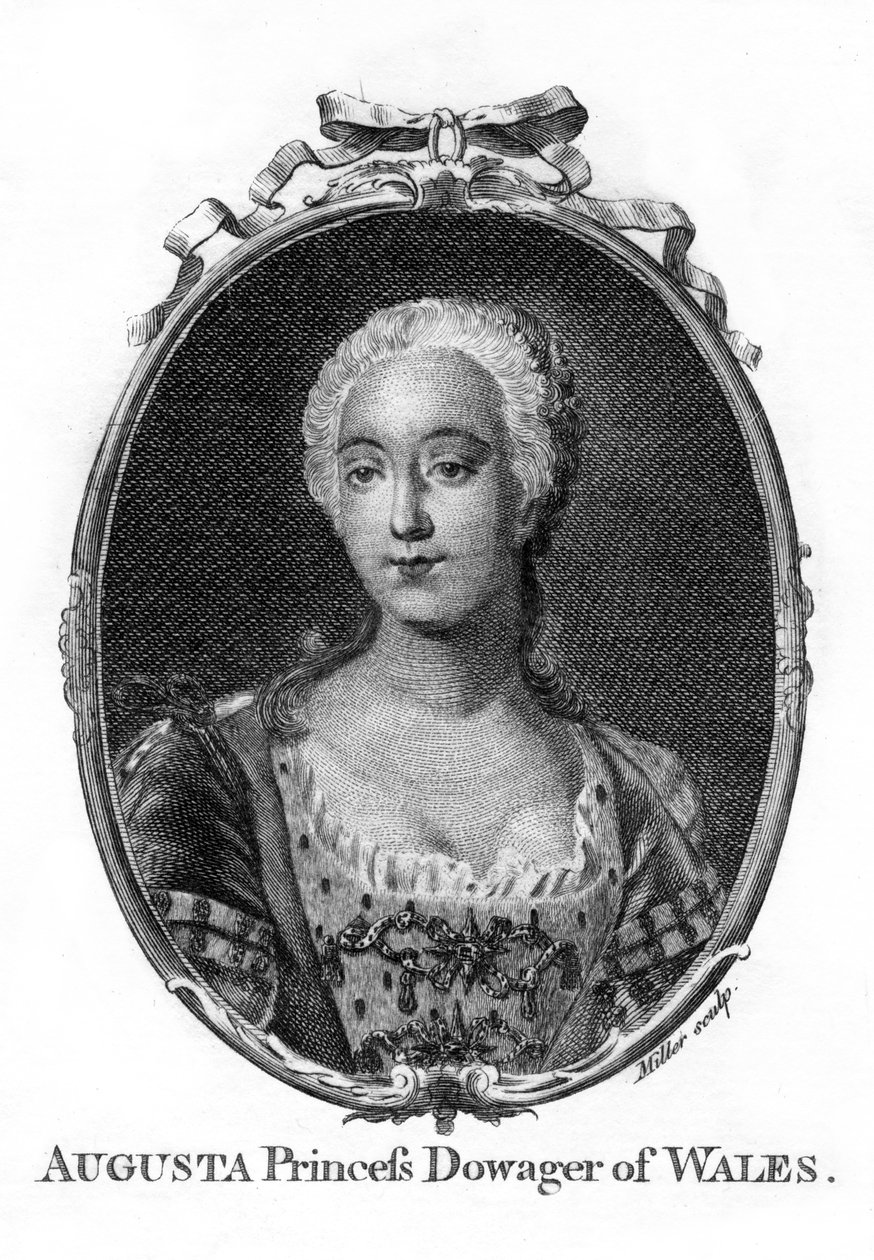 Augusta, Galler Prensesi, 1719-1772. by Miller