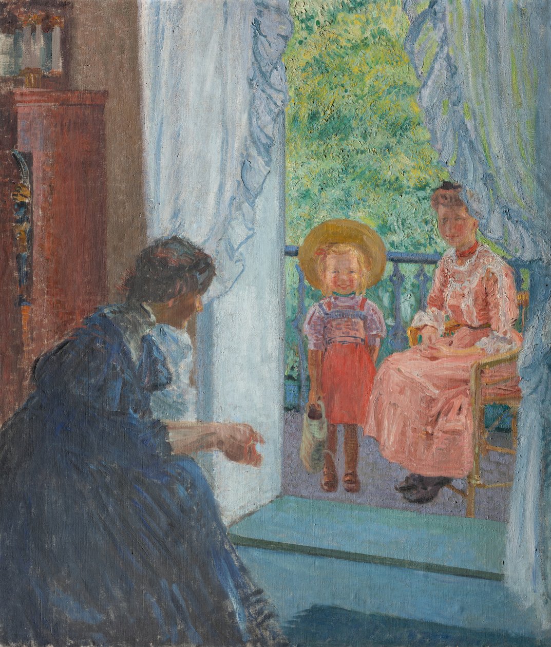 Balkon, 1908 by Milos Jiranek