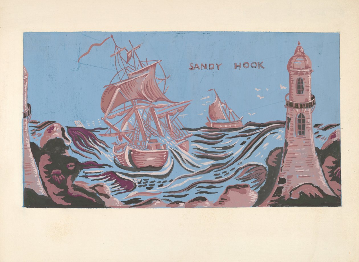 Bandbox, c.1938 (suluboya) by Mina Lowry