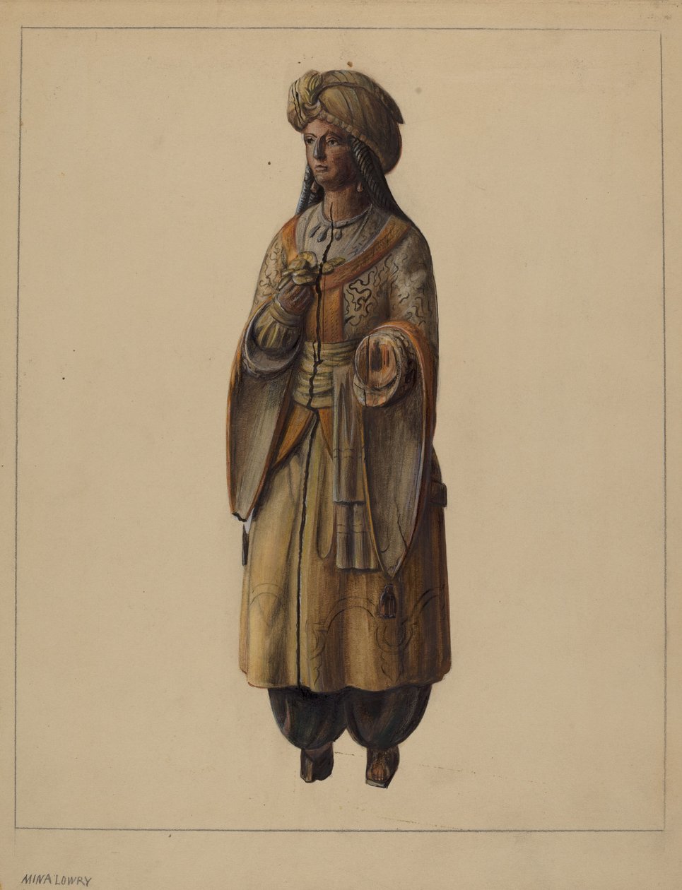 Puro Mağaza Figürü, c. 1937. by Mina Lowry
