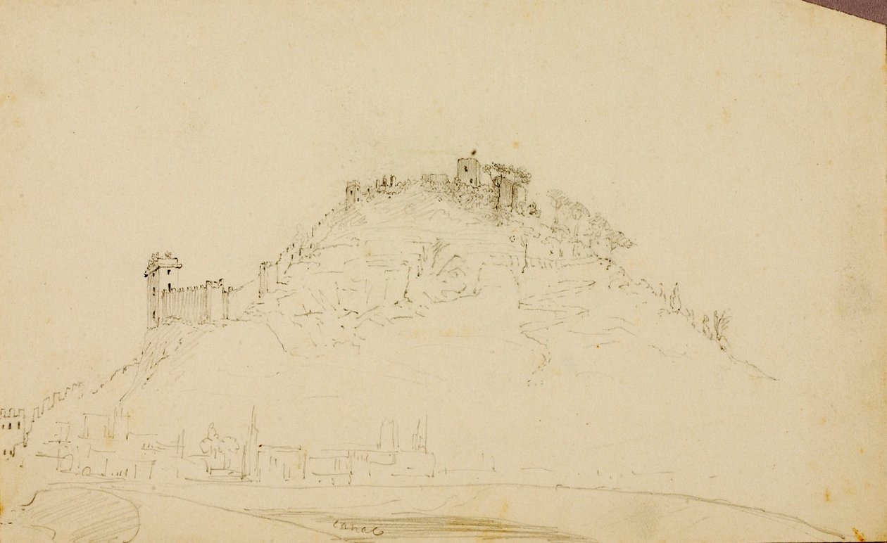 Monselice Yakınlarındaki Antik Kale by Miner Kilbourne Kellogg
