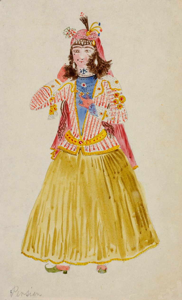 İranlı Kız, n.d. by Miner Kilbourne Kellogg
