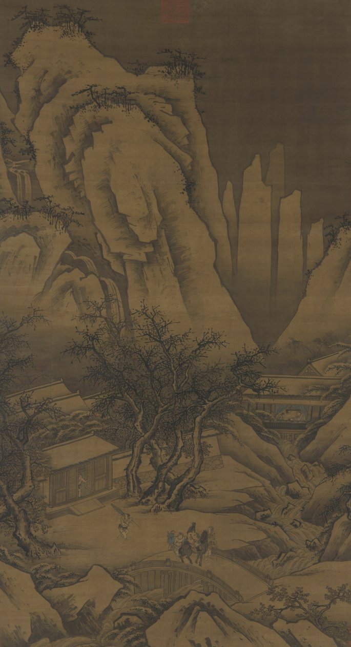 Karlı Bir Günde Bir Gezi, c.1500 by Ming Dynasty Chinese School