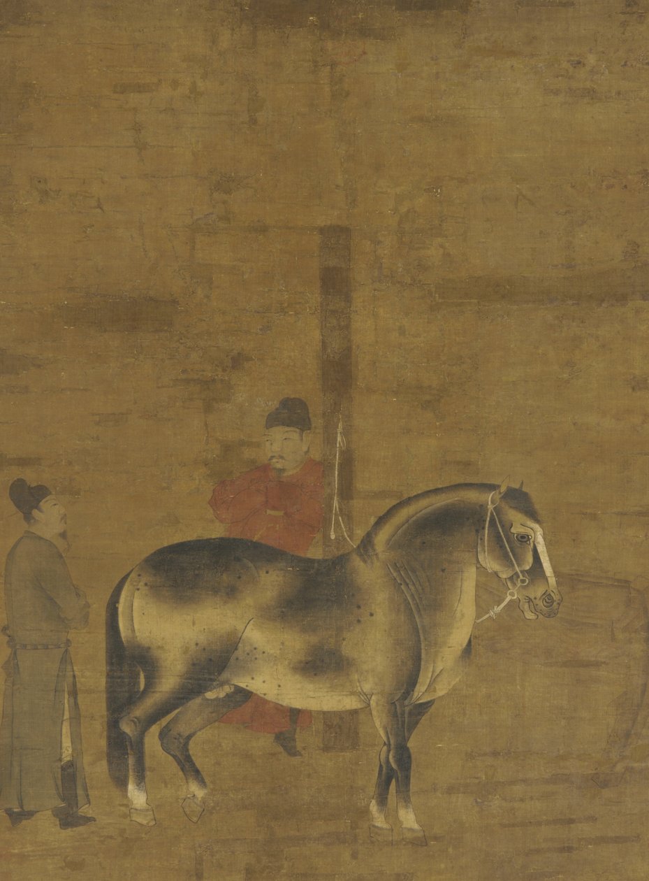 Bir Atı Değerlendirmek by Ming Dynasty Chinese School