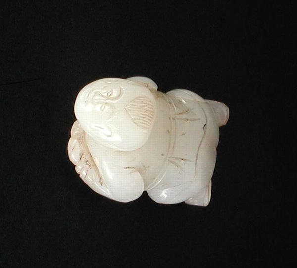 Bir Çocuk Figürü, Ming Hanedanlığı (1368-1644) (yeşim taşı) by Ming Dynasty Chinese School