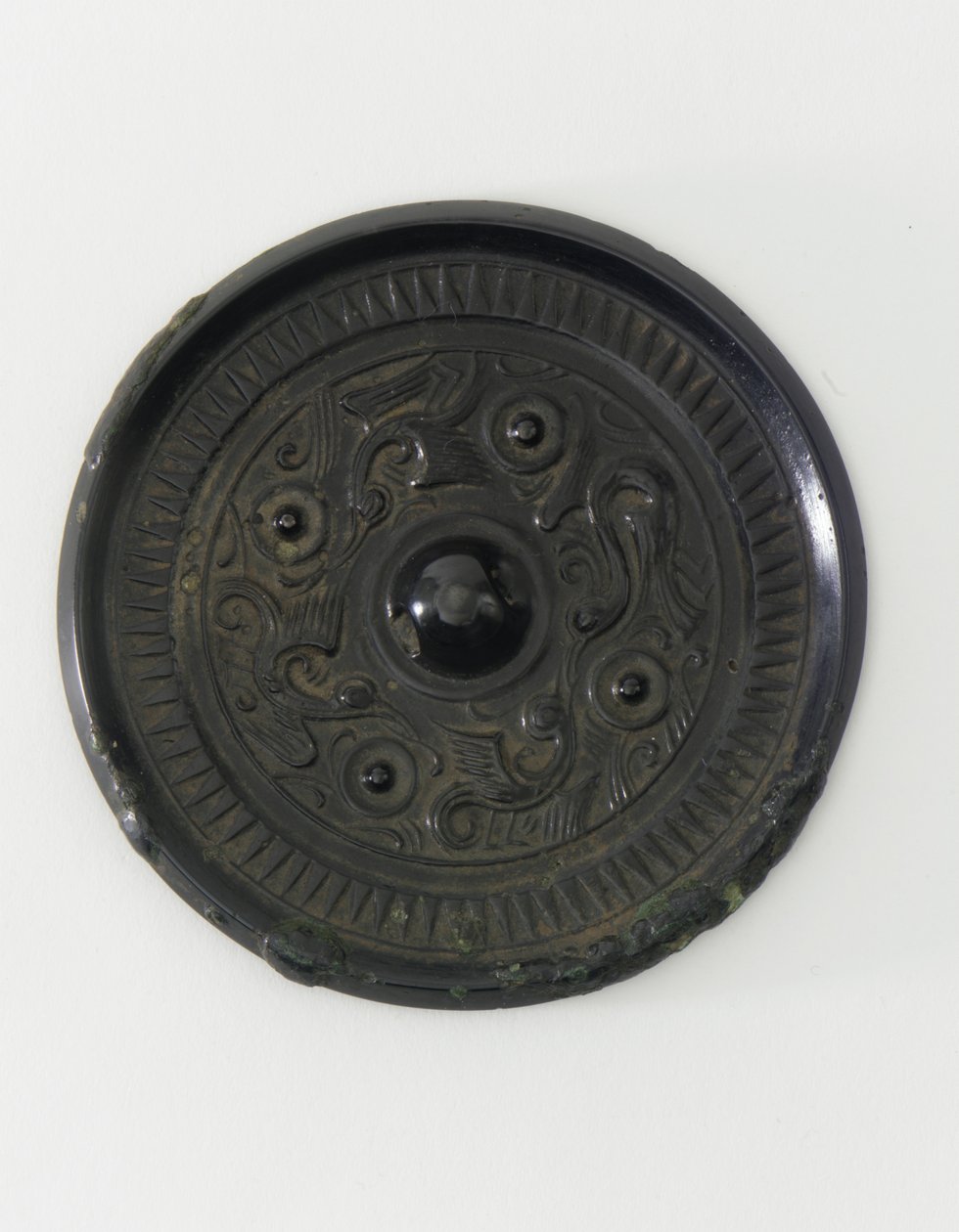 Bir heykelciğin parçası by Ming Dynasty Chinese School