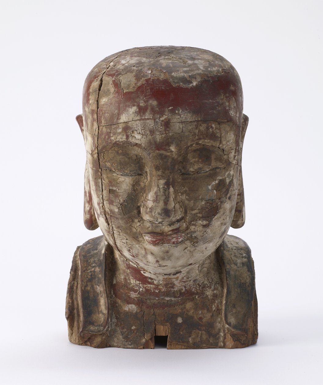 Bir Lohan Başkanı (ahşap) by Ming Dynasty Chinese School