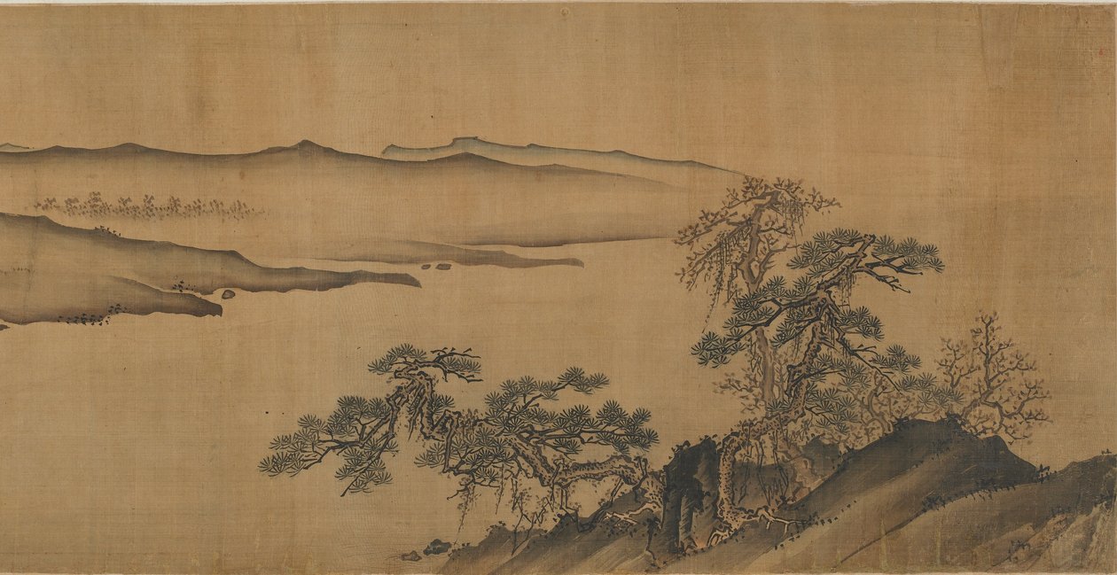 Nehir Boyunca Tepeler, 16.-17. Yüzyıl by Ming Dynasty Chinese School