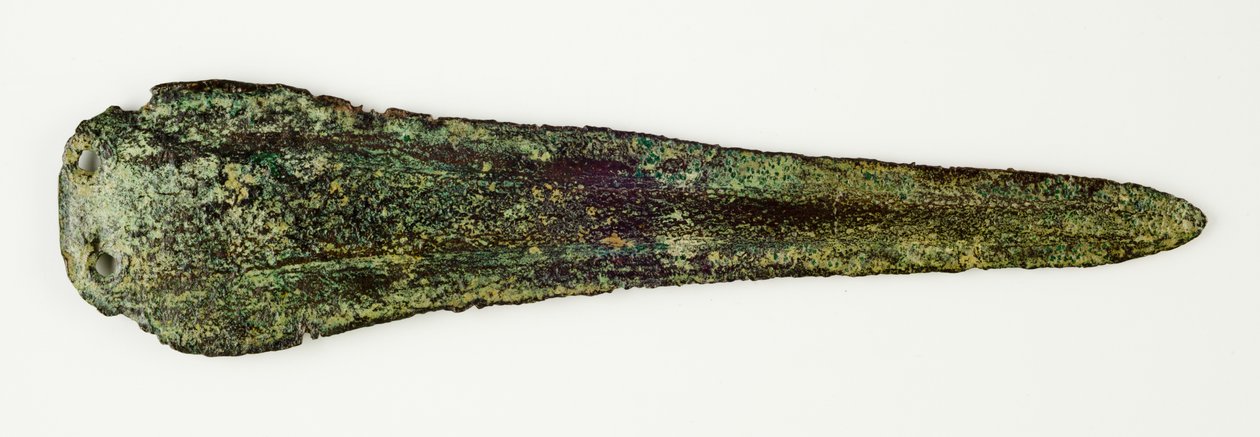 Hançer Bıçağı, MÖ 2000-1400 (dökme bronz) by Minoan