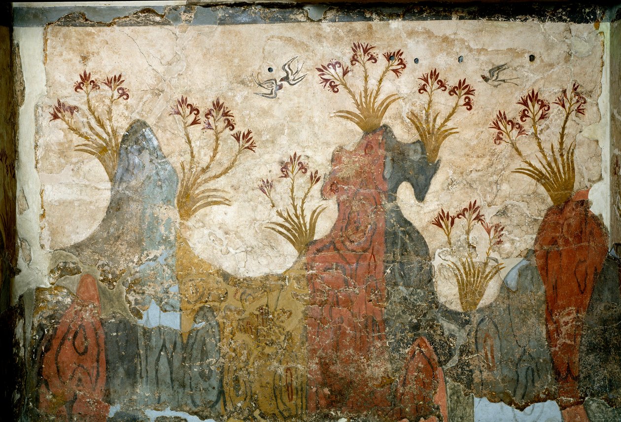 Minos Sanatı: “” Bahar”” Akrotiri