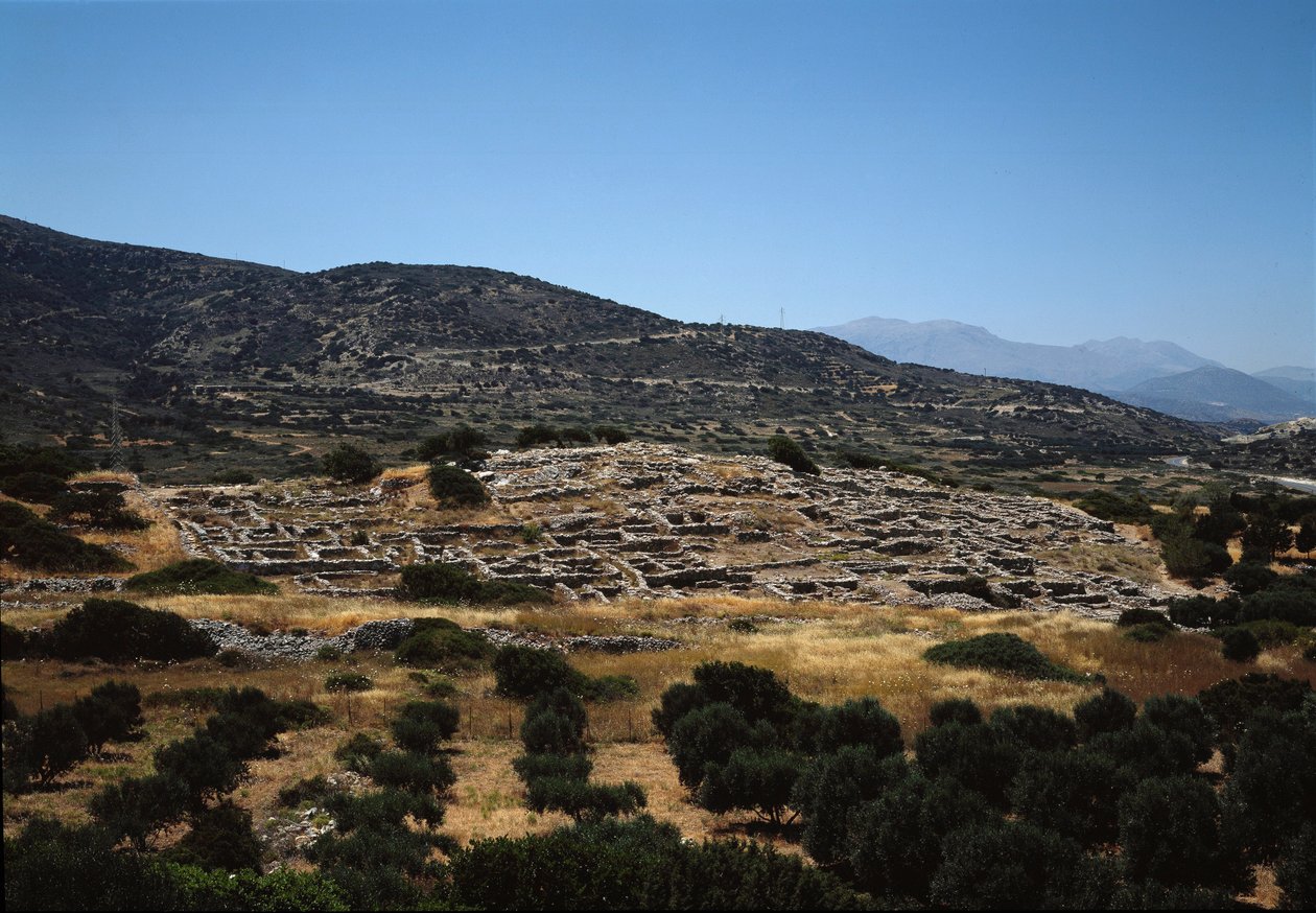 Minos sanatı: antik Gournia şehrinin yeri by Minoan