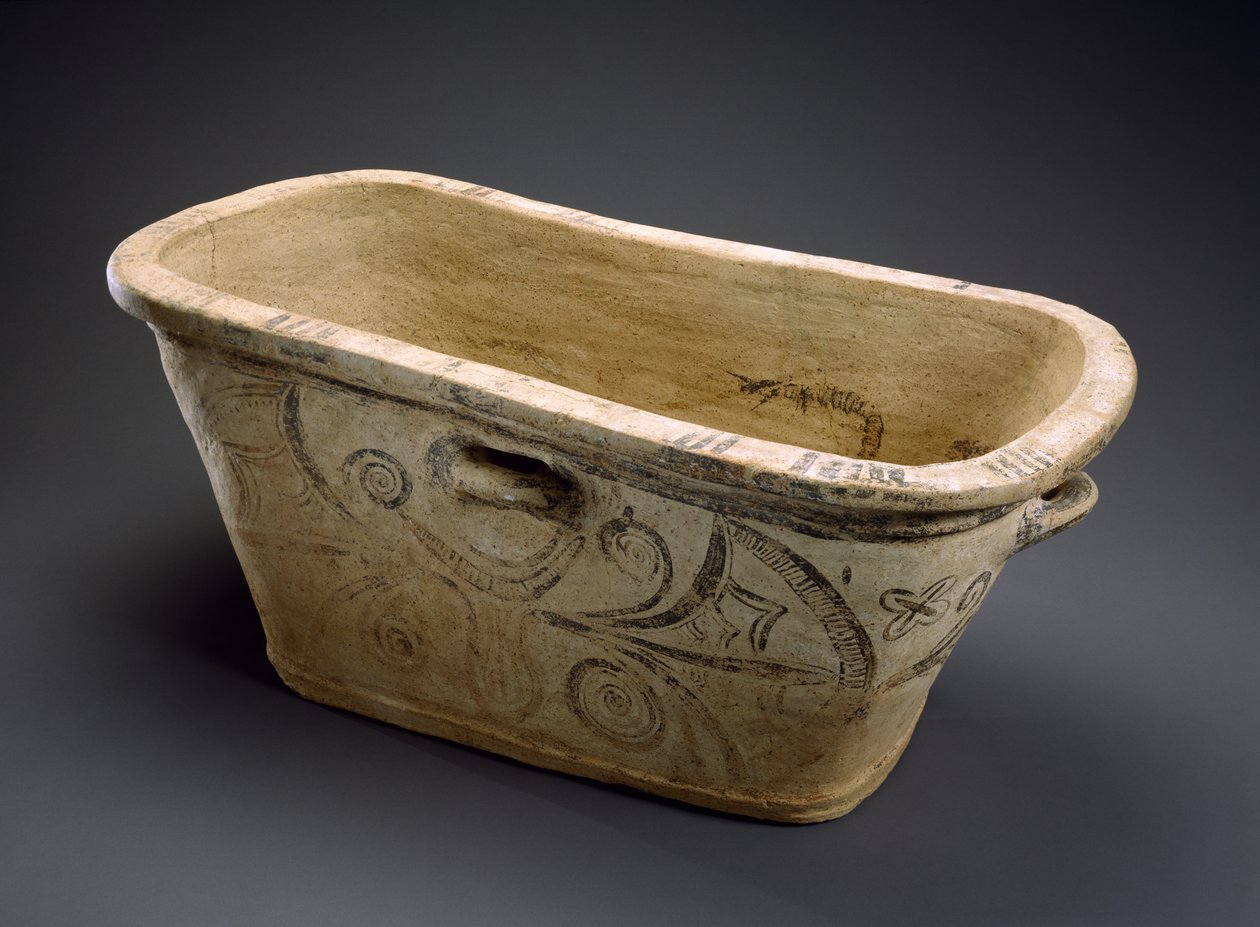 Larnax (Küvet ve Tabut) veya "kül sandığı" by Minoan