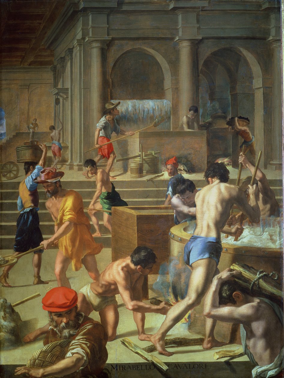 Yün Fabrikası, 1572 (arduvaz) by Mirabello Cavalori