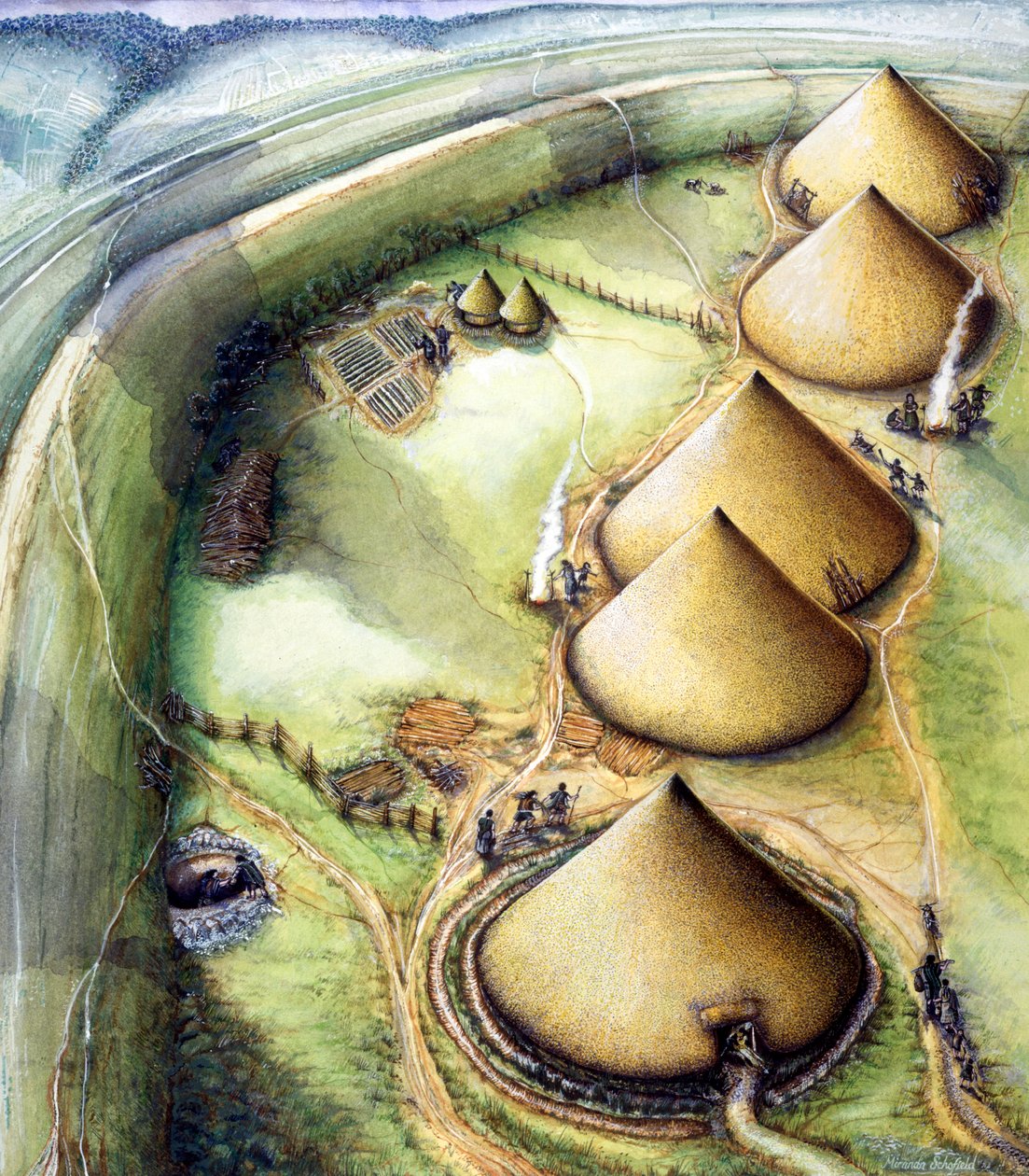 Kız Kalesi MÖ c5. yüzyıl, c1990-2010 by Miranda Schofield