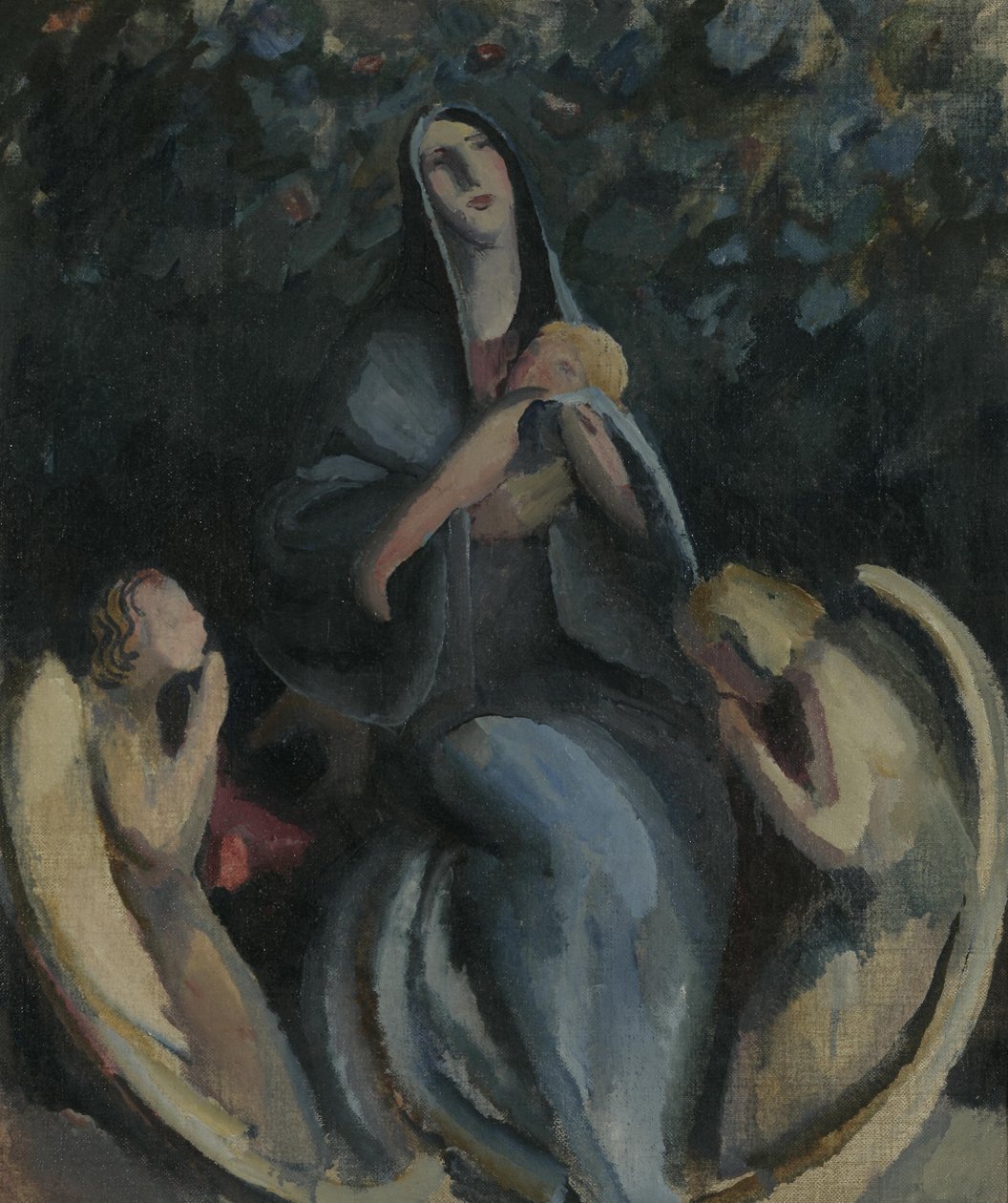 madonna ve çocuk by Miroslav Kraljevic