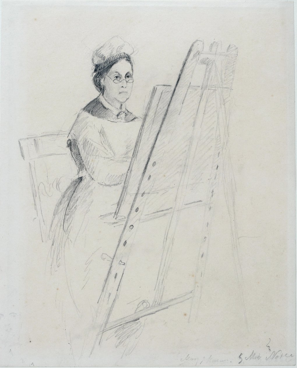 Mary Jane Hancock'un Portresi by Miss Noble