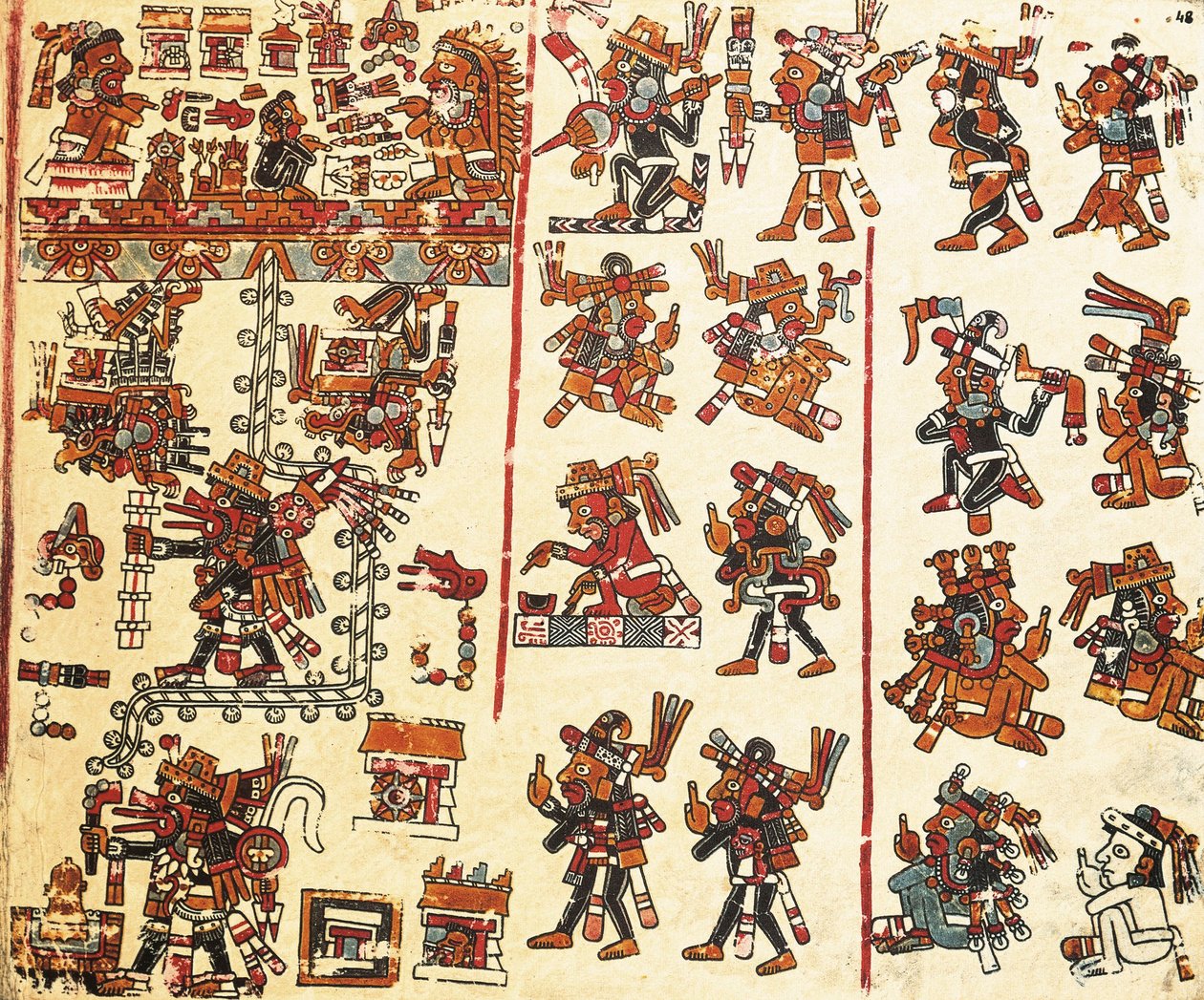 Codex Vindobonensis by Mixtec Mixtec