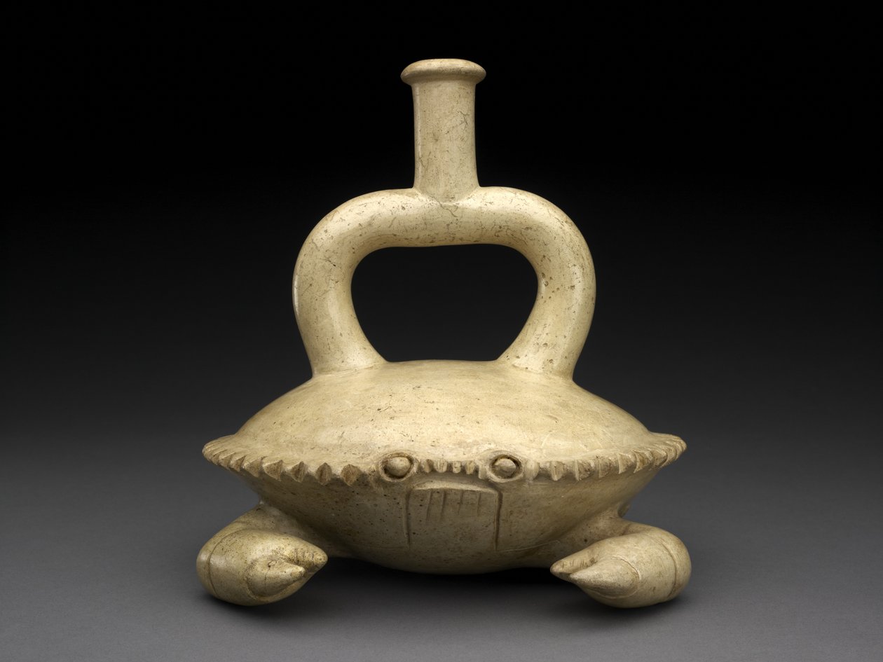 Yengeç Heykeli Gemisi by Moche Moche