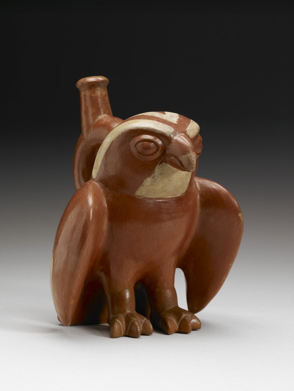 Şahin Gemisi, MS 200-450 (kaymalı toprak kap) by Moche Moche