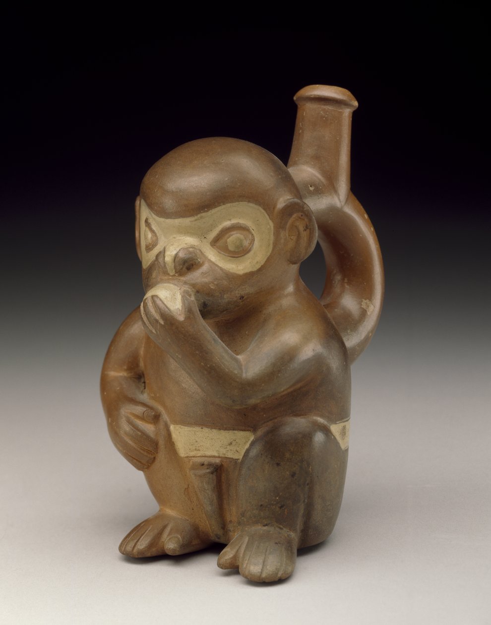 Maymun Kap, 50-100 AD (slip seramik) by Moche Moche