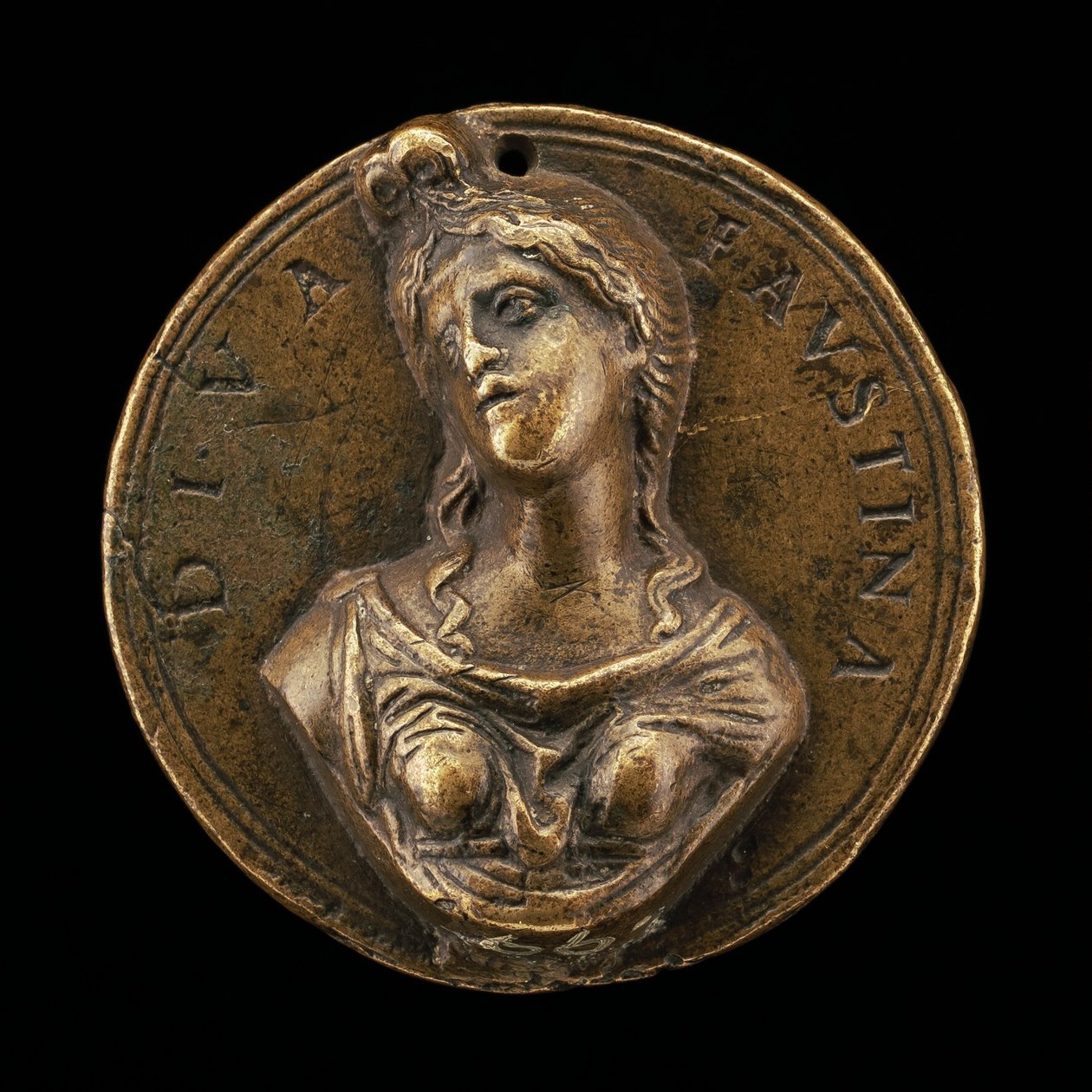 Diva Faustina [ön yüz], c. 1490. by Moderno