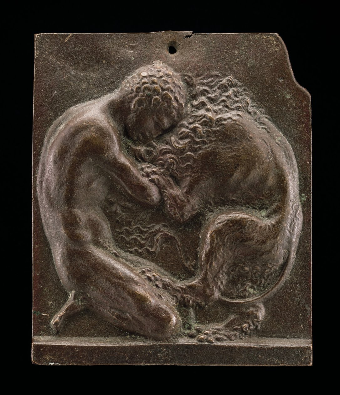 Herkül ve Nemean Aslanı, 15. yüzyılın sonları - 16. yüzyılın başlarında. by Moderno