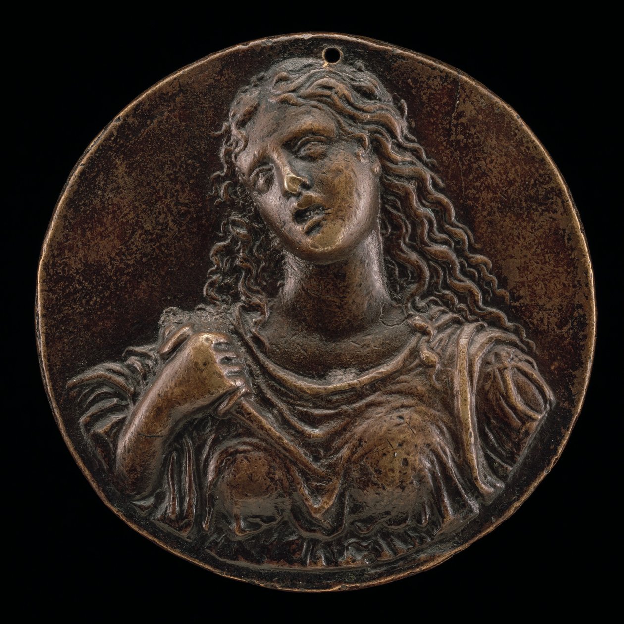 Lucretia Kendini Bıçaklıyor, 15. yüzyıl sonu - 16. yüzyıl başı. by Moderno