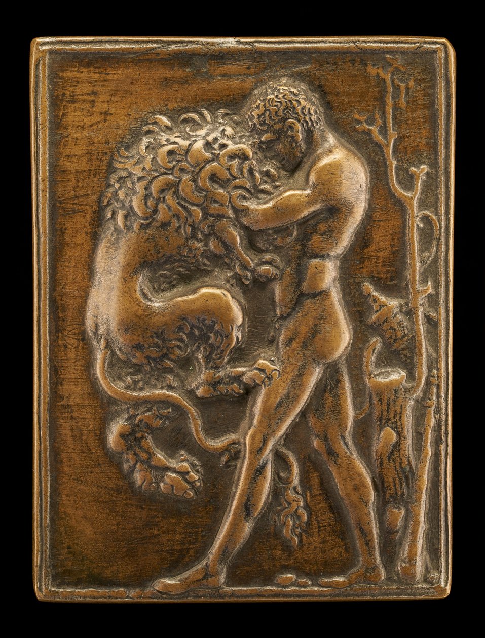 Nemean Aslanı ile Daimi Herkül, c. 14881489. by Moderno